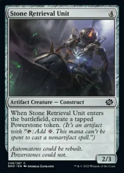 Stone Retrieval Unit - Foil - The Brothers' War #248/287 MTG Magic The Gathering - Image 1