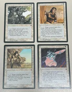 Icatian Scout all 4 V as Set MTG - Fallen Empires - Englisch ©1994 NM/EX - Image 1