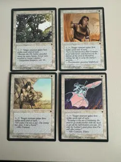 Icatian Scout all 4 V as Set MTG - Fallen Empires - Englisch ©1994 NM/EX - Image 2