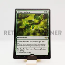 MTG Magic MH2 MODERN HORIZONS 2 - 1x EN NM 176 Sylvan Anthem - Image 1