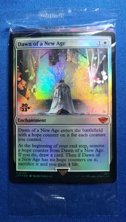 Dawn of a New Age Prerelease Foil 2023 - Lord of the Rings MTG - Image 1