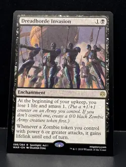 x1 Dreadhorde Invasion R MTG War of the Spark M/NM, English - Image 1