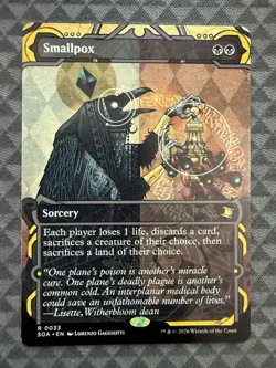 MTG Smallpox #0033 Rare Secrets of Strixhaven: Mystical Archive (SOA) - Image 2