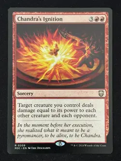 1x MTG Chandra's Ignition - Commander: Modern Horizons 3 (M3C) #209 - Magic - Image 1