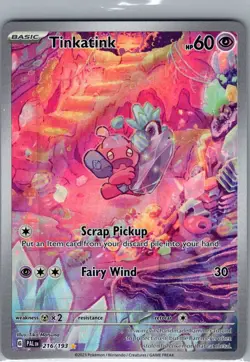 Tinkatink 216/193 SV02: Paldea Evolved - Pokemon Card - NM - Image 1