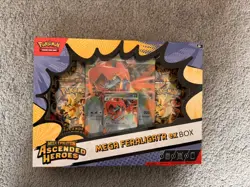 Pokemon TCG Ascended Heroes Mega Feraligtr Ex Box Sealed ✅ - Image 1
