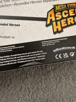Pokemon TCG Ascended Heroes Mega Feraligtr Ex Box Sealed ✅ - Image 2