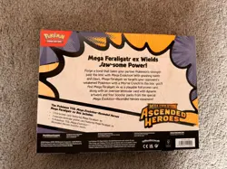 Pokemon TCG Ascended Heroes Mega Feraligtr Ex Box Sealed ✅ - Image 3