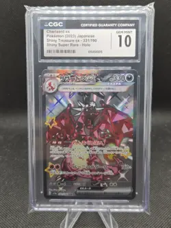 Charizard EX 331/190 Pokemon Shiny Treasure ex (JP) - CGC Gem Mint 10 - Image 1