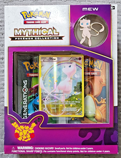 NEW Pokemon TCG: Mythical Collection - Generations - Mew - 20th Anniversary - Image 1