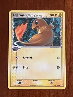 Charmander 49/100 Non Holo EX Crystal Guardians Pokemon TCG - Image 1
