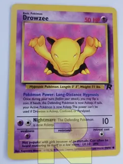 Drowzee ® Rocket 54/82 ® Comune ® Pokemon ® Inglese ® Good - Image 1