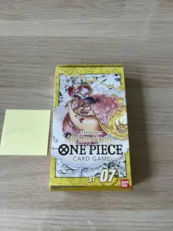 ONE PIECE TCG ENGLISH ST-07: Yellow Big Mom LinLin Starter Deck 7 SEALED - Image 1