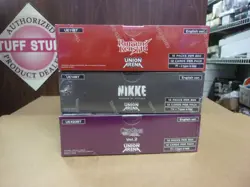 LOT OF (3) VARIOUS SETS UNION ARENA BANDAI SEALED BOOSTER BOXES - Image 1