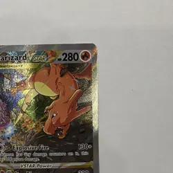 Pokemon Charizard VSTAR SWSH262 Promo Full Art Holo Vstar 280 HP Star Blaze Card - Image 3