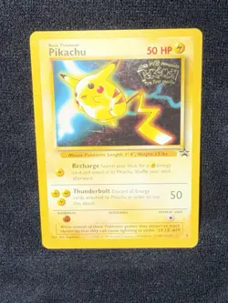 Pokemon Card - Pikachu - The First Movie Promo Black Star - Trading Card Game - Image 1