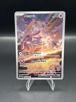 Pokemon Mesprit Illustration Rare Full Art 204/191 Sv08 Holo 70 HP Card - Image 1