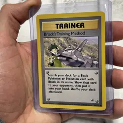 Pokemon Card - Gym Heroes 106/132 - BROCK'S TRAINING METHOD (uncommon) - NM/MT - Image 2
