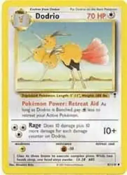 Dodrio 41/110 Legendary Collection Pokemon Card - NM - Image 1