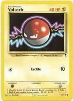 Voltorb 97/110 Legendary Collection Pokemon Card - NM - Image 1