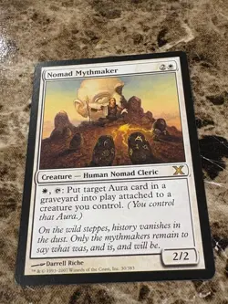 NOMAD MYTHMAKER Magic the Gathering MTG 10th Edition - Image 1