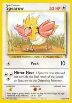 Spearow 94/110 Legendary Collection Pokemon Card - NM - Image 1