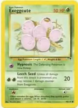 Exeggcute 75/110 Legendary Collection Pokemon Card - NM - Image 1