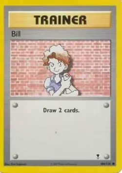 Bill 108/110 Legendary Collection Pokemon Card - NM - Image 1