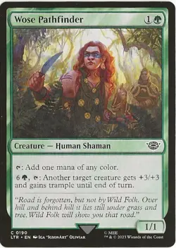 Wose Pathfinder 190 Common MTG Lord of the Rings Middle Earth NM/MT - Image 1