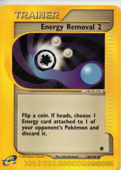 Energy Removal 2 140/165 Expedition Base Set Pokemon Card - NM - Image 1