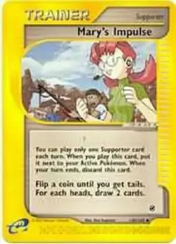 Mary's Impulse 142/165 Expedition Base Set Pokemon Card - NM - Image 1
