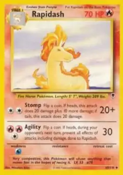 Rapidash 60/110 Legendary Collection Pokemon Card - NM - Image 1
