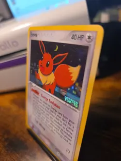 1x Mp+ HpPokemon Eevee EX Stamped Reverse Holo Card 55/115 Unseen Forces - Image 3
