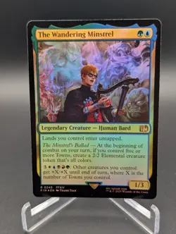 The Wandering Minstrel Final Fantasy Foil - Image 1