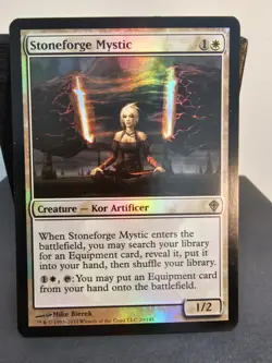 Stoneforge Mystic FOIL Worldwake White Rare - Image 1
