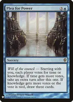MTG Conspiracy [The List] - Plea for Power - Image 1