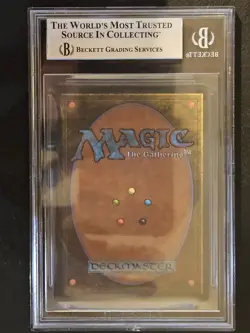 1995 Magic The Gathering MTG Goblin King - Fourth Edition BGS 8 MINT - Image 2