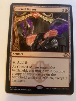 MTG Cursed Mirror (MH3) Modern Horizons 3 Regular Rare 0279 - Image 1