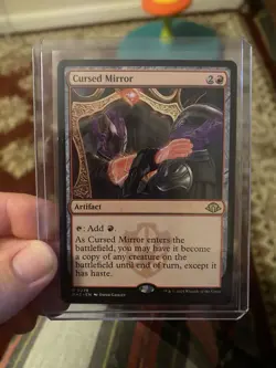 MTG Cursed Mirror (MH3) Modern Horizons 3 Regular Rare 0279 - Image 3