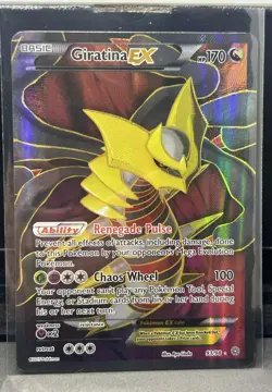 Pokemon Giratina EX 93/98 Full Art Ultra Rare Holo XY Ancient Origins HP170 Eng… - Image 1