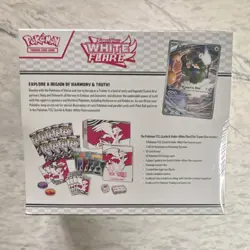 Pokemon Scarlet & Violet White Flare Elite Trainer Box Reshiram Tornadus Keldeo - Image 3