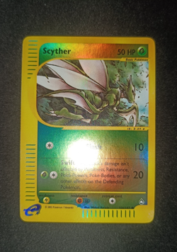 Pokemon Scyther 106/147 Aquapolis - Reverse Holo Common ENG NM Near Mint WOTC - Image 1