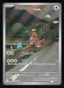 Kangaskhan Holo Illustration Rare Pokemon SV10: Destined Rivals 204/182 NM - Image 1
