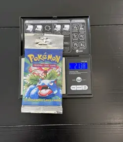 HEAVY 21.38g 🔥Venusaur 🔥 1999 Pokemon Base Set Booster Pack Factory Sealed - Image 1