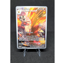 Blaziken 192/182 Sv10 Destined Rivals Illustration Rare Holo 170 HP Pokemon - Image 1