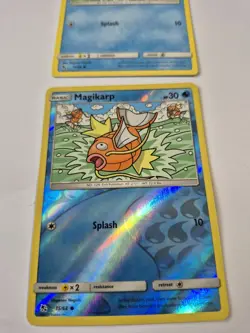 Magikarp 15/68 Common - Pokemon TCG Hidden Fates - Reverse Holo (NM) - Image 2