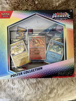 Pokemon TCG Prismatic Evolutions Poster Collection Box - Image 1