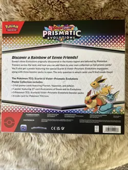 Pokemon TCG Prismatic Evolutions Poster Collection Box - Image 2