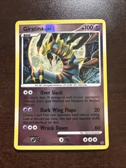 Giratina 10/127 Reverse Holo Rare LP Pokemon TCG Platinum - Image 1