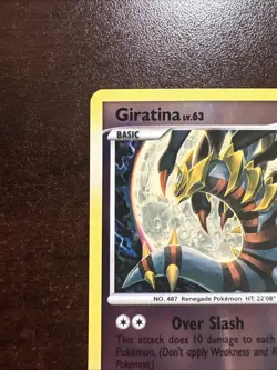 Giratina 10/127 Reverse Holo Rare LP Pokemon TCG Platinum - Image 2